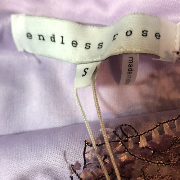 NWT Revolve 2 PIECE Endless Rose Fringe Skirt Set in Purple Size Small - Picture 11 of 14